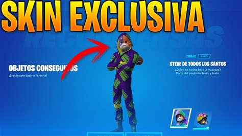 CÓMO CONSEGUÍ GRATIS LA NUEVA SKIN EXCLUSIVA DE FORTNITE SOLO HASTA