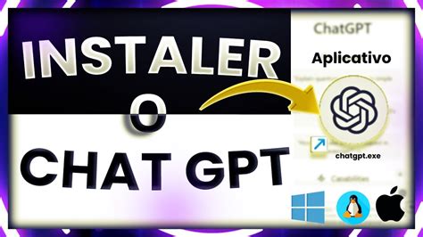 Chat GPT Para Windows PC Como Instalar O Chat GPT No Seu Computador