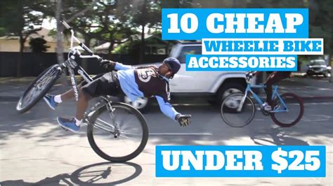 Top 10 Wheelie Bike Accessories Under 25 Youtube