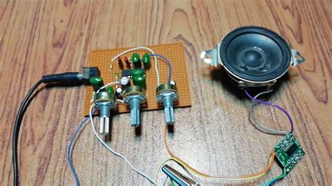 How To Make Sound Delay Circuit Live Echo Youtube