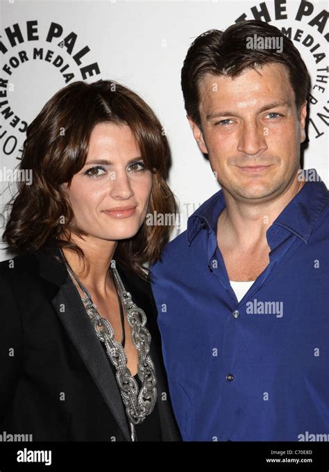 Nathan Fillion Girlfriend Stana Katic