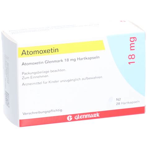 Atomoxetin Glenmark Mg St Mit Dem E Rezept Kaufen Shop Apotheke