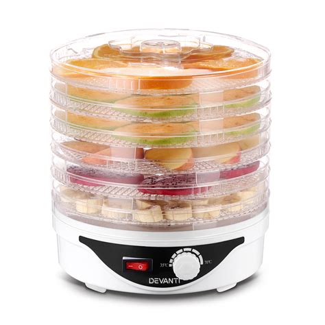 Devanti Food Dehydrator With 7 Trays White