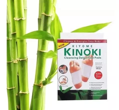 Pack 10 Parches Kinoki Desintoxicación Pies Cansados Dolor Cuotas sin