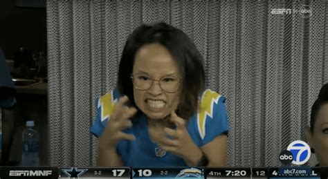 Los Angeles Chargers Viral Superfan Clarifies If Paid Or Not