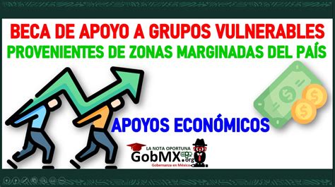 Beca De Apoyo A Grupos Vulnerables2022 2023 Registro Requisitos Y