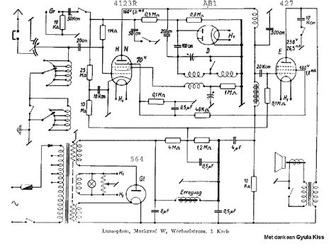 Lumophon Markgraf W Ac Radio Sch Service Manual Download Schematics