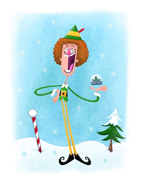 Buddy The Elf Sketch at PaintingValley.com | Explore collection of ...