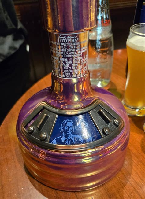 beer tasting Sam Adams Utopia 2 - Disney in your Day