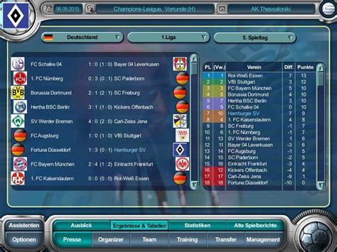 Anstoss Der Fu Ballmanager Edition Screenshots For Windows