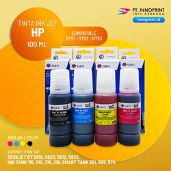 Jual Tinta Refill Hp Gt Gt Gt Printer Ink Tank