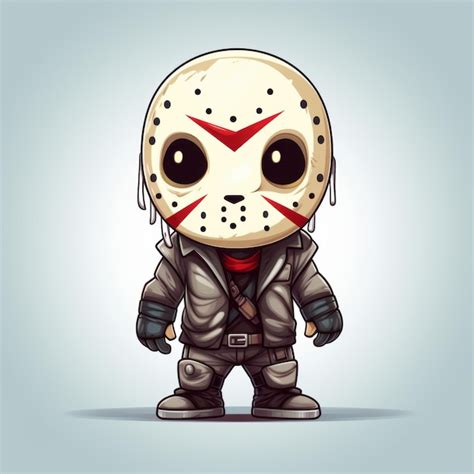 Premium Ai Image The Adorable Terror Cartoon Chibi Style Of Jason