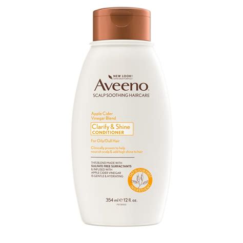 Buy Aveeno Apple Cider Vinegar Clarifying Conditioner For Dull Hair