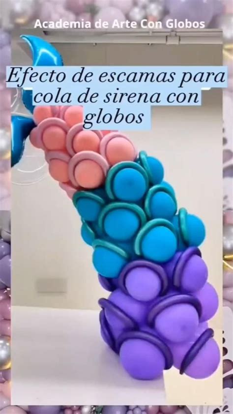 Decoracion Globos Fiestas On Instagram Cola De Sirena Con Globos