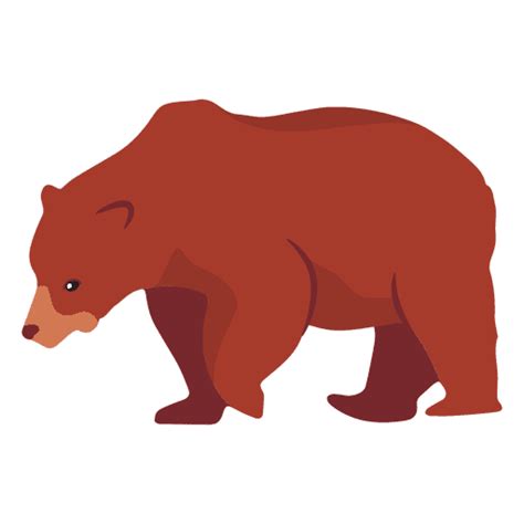 Ilustración de oso plano Descargar PNG SVG transparente