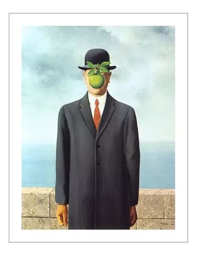 Lamina Fine Art El Hijo Del Hombre Ren Magritte X Myc