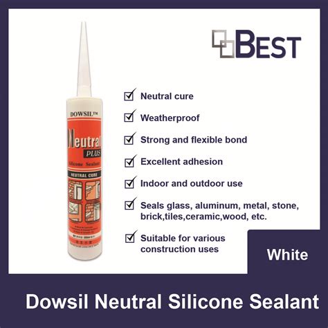 Dowsil Neutral Plus Authentic Neutral Cure Silicone Sealant