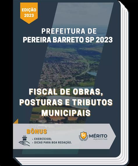 Apostila Fiscal De Obras Posturas E Tributos Municipais Prefeitura De