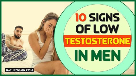 10 Signs Of Low Testosterone In Men Best Exercises And Supplements