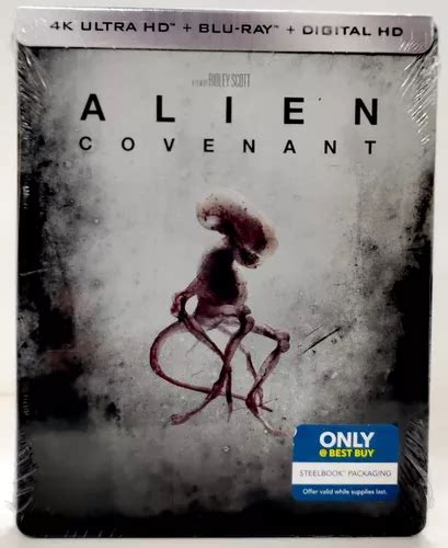 Steelbook Alien Covenant 4k Uhd Blu Ray Dc