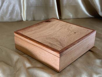 Pmmb L Premium Medium Wooden Memory Box Square