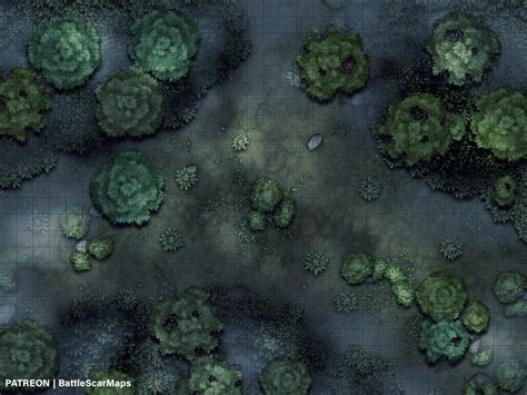 Forest Clearing Battle Map Dnd Battle Map D D Battlemap Dungeons