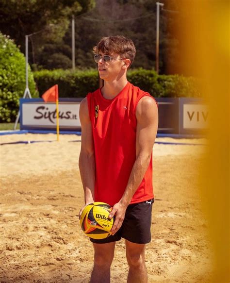 Arthur Leclerc On Instagram Have To Practice My Volleyball Skills