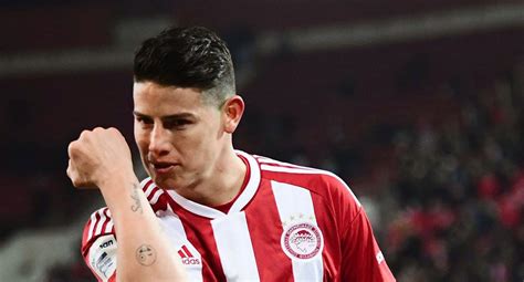 Ver Goles De James Rodriguez En La Victoria De Olympiacos Sobre