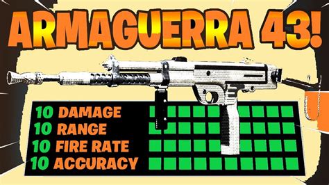 ARMAGUERRA 43 New META SMG CLASS SETUP BEST ARMAGUERRA 43 LOADOUT