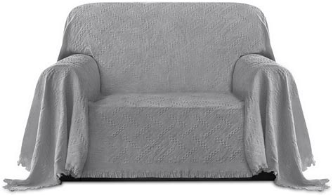 amazoncom purefit geometric jacquard throw sofa cover textured soft
