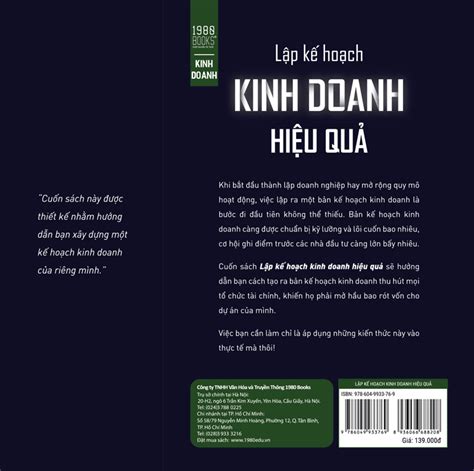 Lập Kế Hoạch Kinh Doanh Hiệu Quả PDF