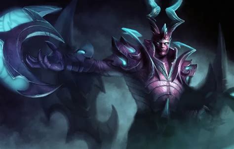 Wallpaper Demon Marauder Terror Blade Dota 2 The Demon For Mobile