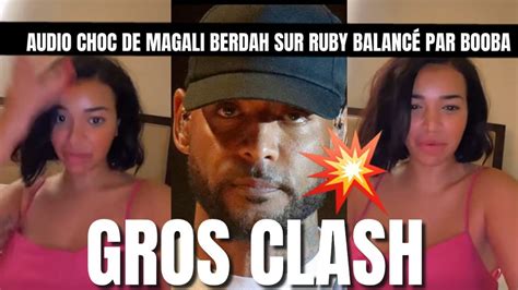 BOOBA VS RUBY NIKARAAUDIO CHOC ELLE RÉAGIT ET CLASH FORT MAGALI BERDAH