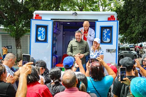 Gobernador Luis Marcano Incorpor Seis Nuevas Ambulancias Al Sistema