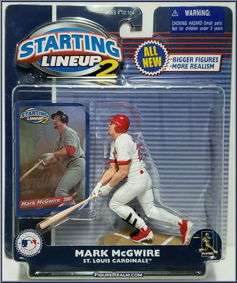 Mark McGwire Starting Lineup Baseball 2001 Series Kenner Action