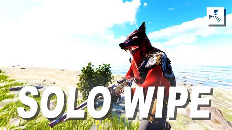 Rust Living On Spawn Beach For Wipe Day Solo Survival Youtube