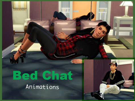 Bed Chat Animations - The Sims 4 Catalog