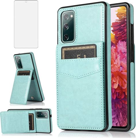 Asuwish Phone Case For Samsung Galaxy S20 Fe 5g 65 Inch Wallet Cover With Tempered