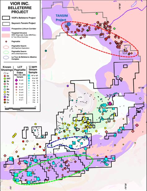 Vior Stakes Significant Lithium Exploration Corridor and Expands Its ...