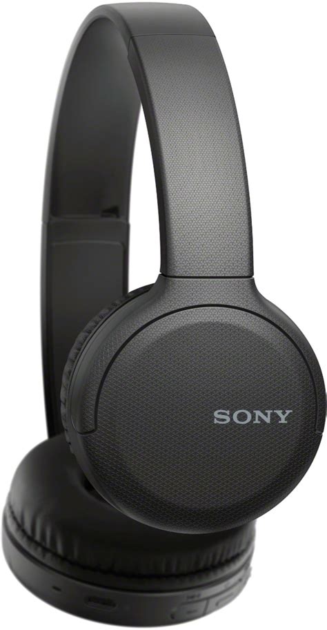 Best Buy Sony WH CH510 Wireless On Ear Headphones Black WHCH510 B