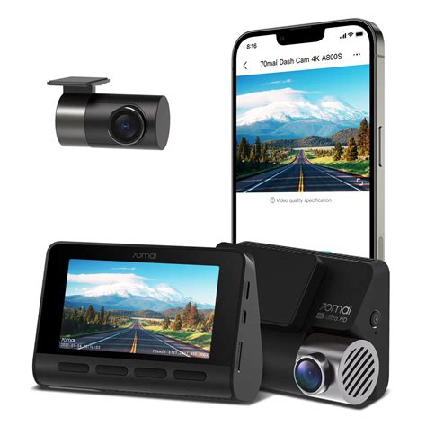 Mai True K Dash Cam A S Front And Rear Super Night Vision With