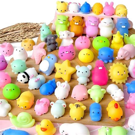 Squishies Tiktok Squishy Mochi Bichinho Macio De Apertar Vende Por Kit