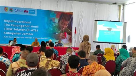 Upaya Pemkab Jember Entaskan Penanganan Anak Tidak Sekolah Ini Yang