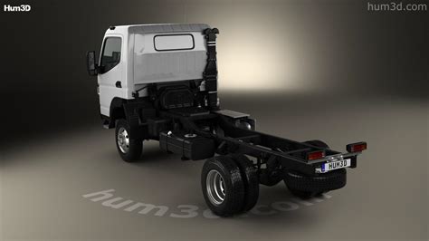 360 View Of Mitsubishi Fuso Canter FG Wide Single Cab Chassis Truck