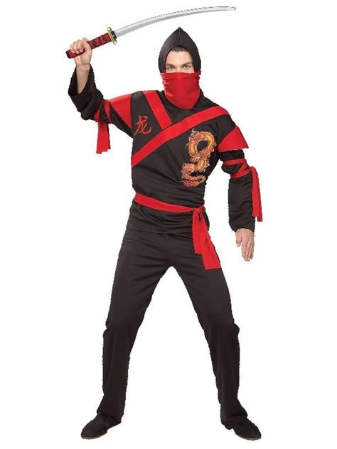 Ninja Japanese Warrior Costume Adult