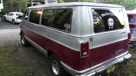 1988 Dodge B250 Ram Van Conversion Youtube