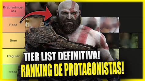 Os Melhores Protagonistas Dos Jogos Tier List Youtube