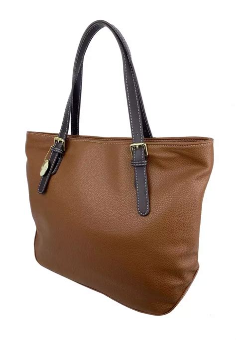 Buy Mel Co Pebbled Faux Leather Tote Online Zalora Malaysia