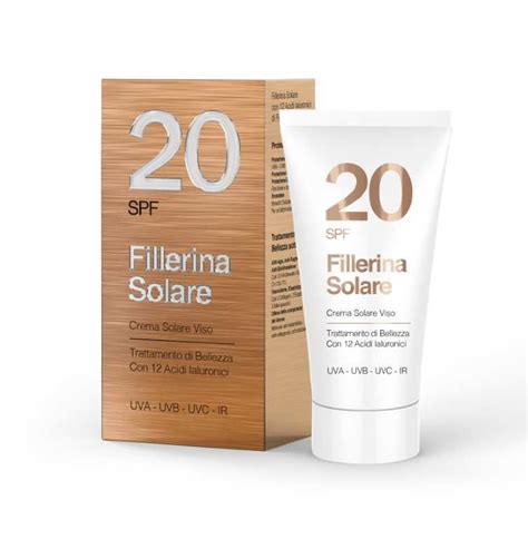 Fillerina Solare Protezione Viso Spf Ml Protegge Dai Raggi Uva