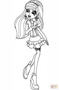 Dibujo De Monster High Draculaura Para Colorear Dibujos Para Colorear Imprimir Gratis